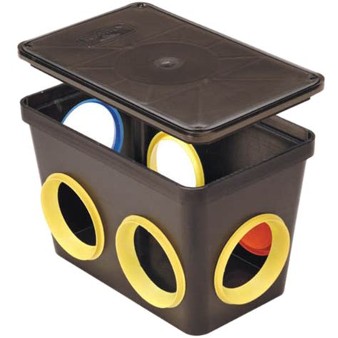 plastic distribution box for septic|6 outlet distribution box septic.